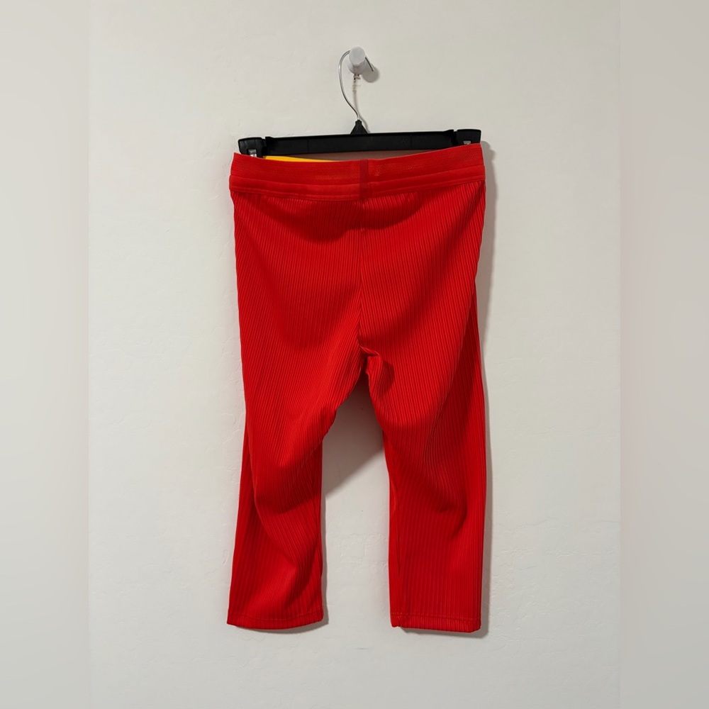 New Nike Pro Elite Track & Field  3/4 Tights Pants Red AO8495-000 Women's Small - Picture 2 of 7